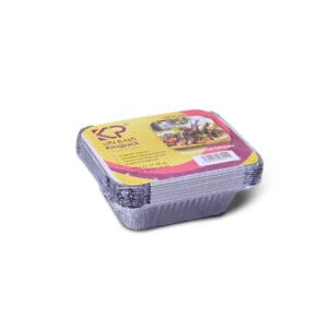 8325 Aluminium Container With Lid (250 ML)
